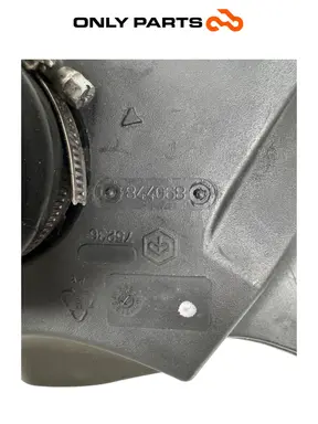 Guscio / coperchio airbox + manicotto Piaggio Beverly Police 300cc 2018 Nero usato — foto reale 8