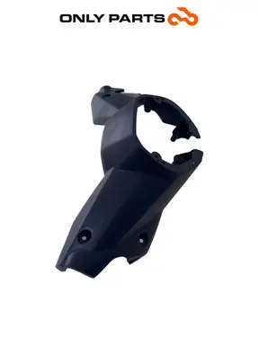 Guscio plastica coprimanubrio inferiore Yamaha X-max 125cc 2014 Grigio opaco usato — foto reale 1