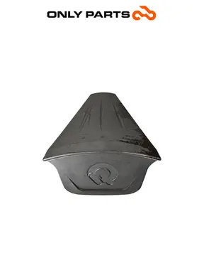 Pod/coperchio superiore manubrio con logo (cod. 53222-S38) Quadro 350 S 2013 Nero usato — foto reale 3