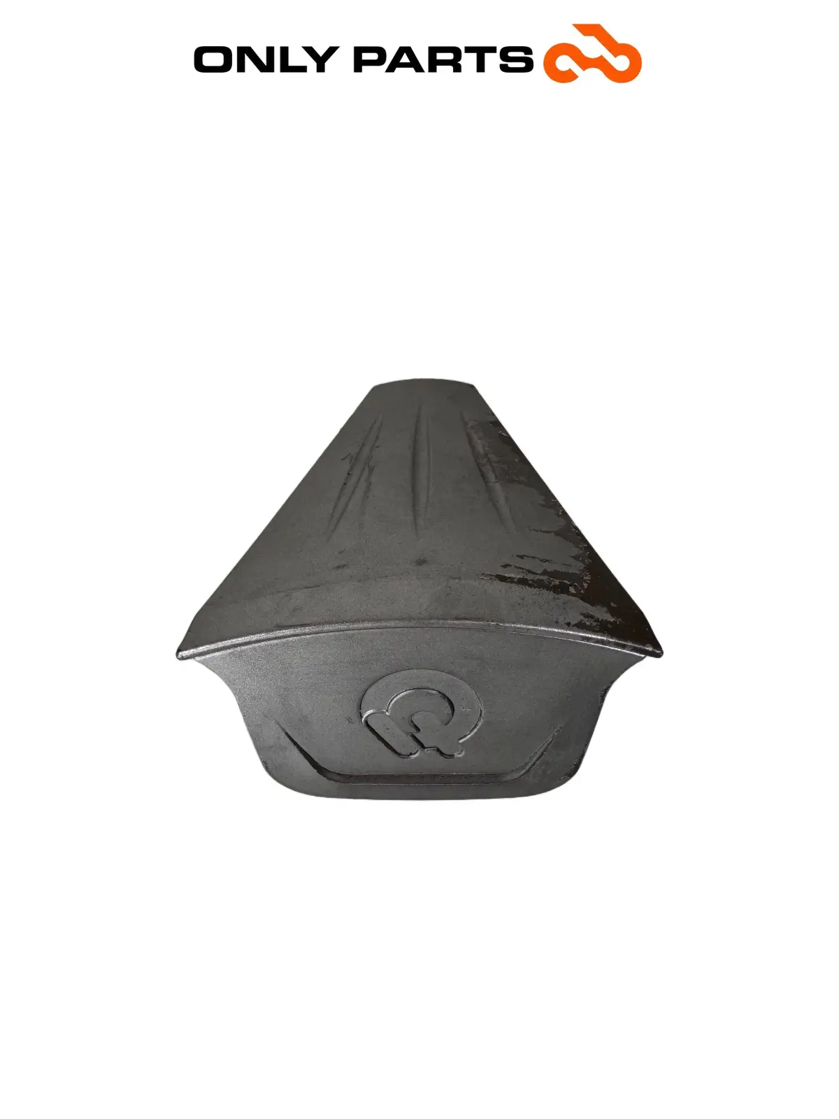 Pod/coperchio superiore manubrio con logo (cod. 53222-S38) Quadro 350 S 2013 Nero usato — foto reale 3