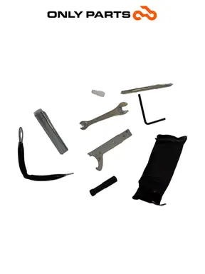 Kit attrezzi sottosella Honda CB 500 F 500cc 2014 Nero usato — foto reale 1