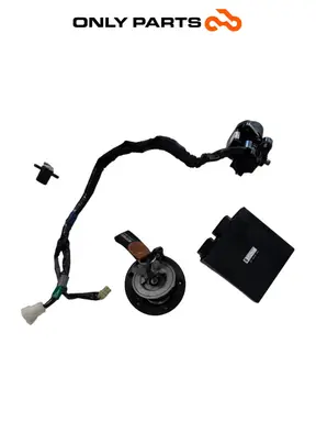Kit chiavi completo / centralina ECU blocchetto + chiavi Yamaha Tracer 900cc 2019 Nero usato — foto reale 9
