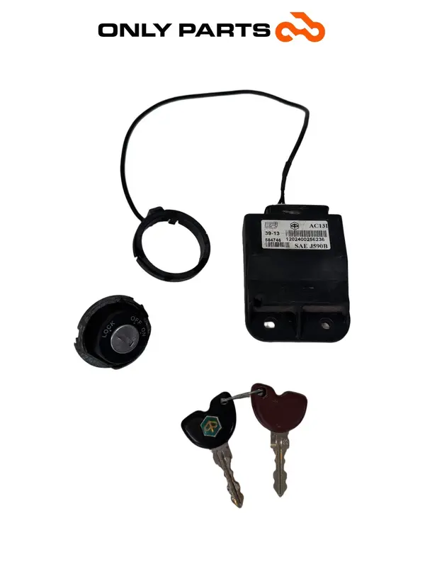 KIT CHIAVI SERRATURE BLOCCHETTO ACCENSIONE PIAGGIO X9 250 2005 / IGNITION LOCK