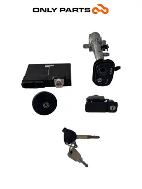 Kit chiavi completo Suzuki Burgman 650cc 2010 Bianco usato — foto reale 1