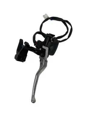 Pompa freno posteriore + Leva freno SX Yamaha T-Max  560cc 2021 Antracite usato — foto reale 4