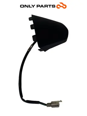 Luce targa completa di coperchio, portalampada e cavo Kymco People GTi 300cc 2014 Bianco usato — foto reale 4
