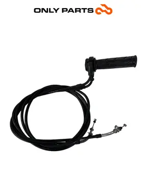 Manopola DX + Cavi gas Honda SH 300i 2008 Grigio usato — foto reale 1