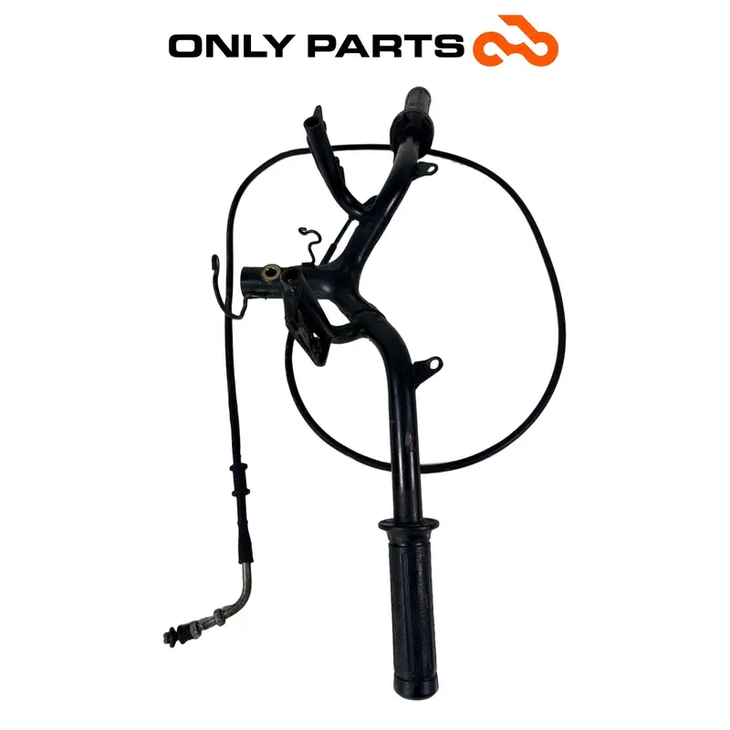 MANUBRIO STERZO CON MANOPOLA E CAVI GAS HONDA SH 150 2002 / HANDLEBAR CABLES OEM — 2