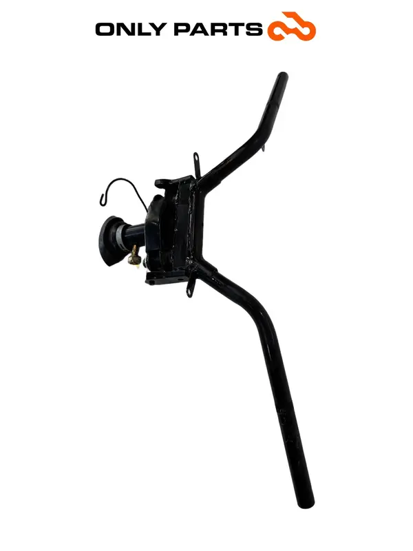 MANUBRIO STERZO TUBO GUIDA IN ACCIAIO NERO KYMCO X-TOWN 300 2016 HANDLEBAR MOTO — 2