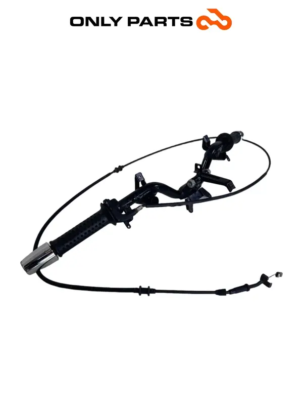 MANUBRIO STERZO TUBO PIAGGIO VESPA GT 200 2003 ORIGINALE CAVO ACCOPPIATO GAS — 2