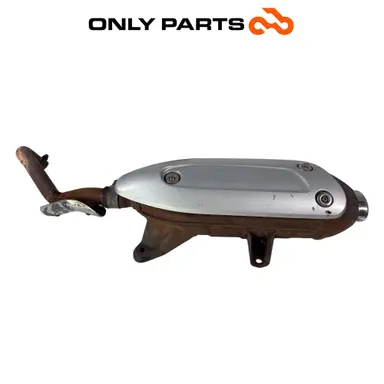 Marmitta completa Piaggio X9 evolution  250cc 2005 usato — foto reale 1