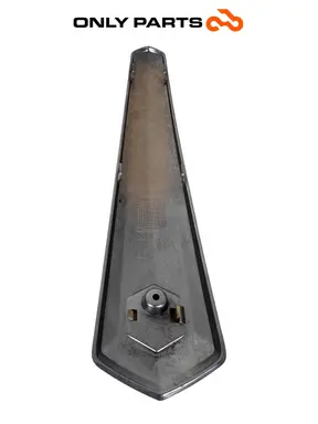 Mascherina / cover scudo anteriore Piaggio Mp3 Yourban 300cc 2013 Bianco usato — foto reale 7