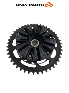 Mozzo portacorona completo + parastrappi Yamaha Tracer 900cc 2019 Nero usato — foto reale 8