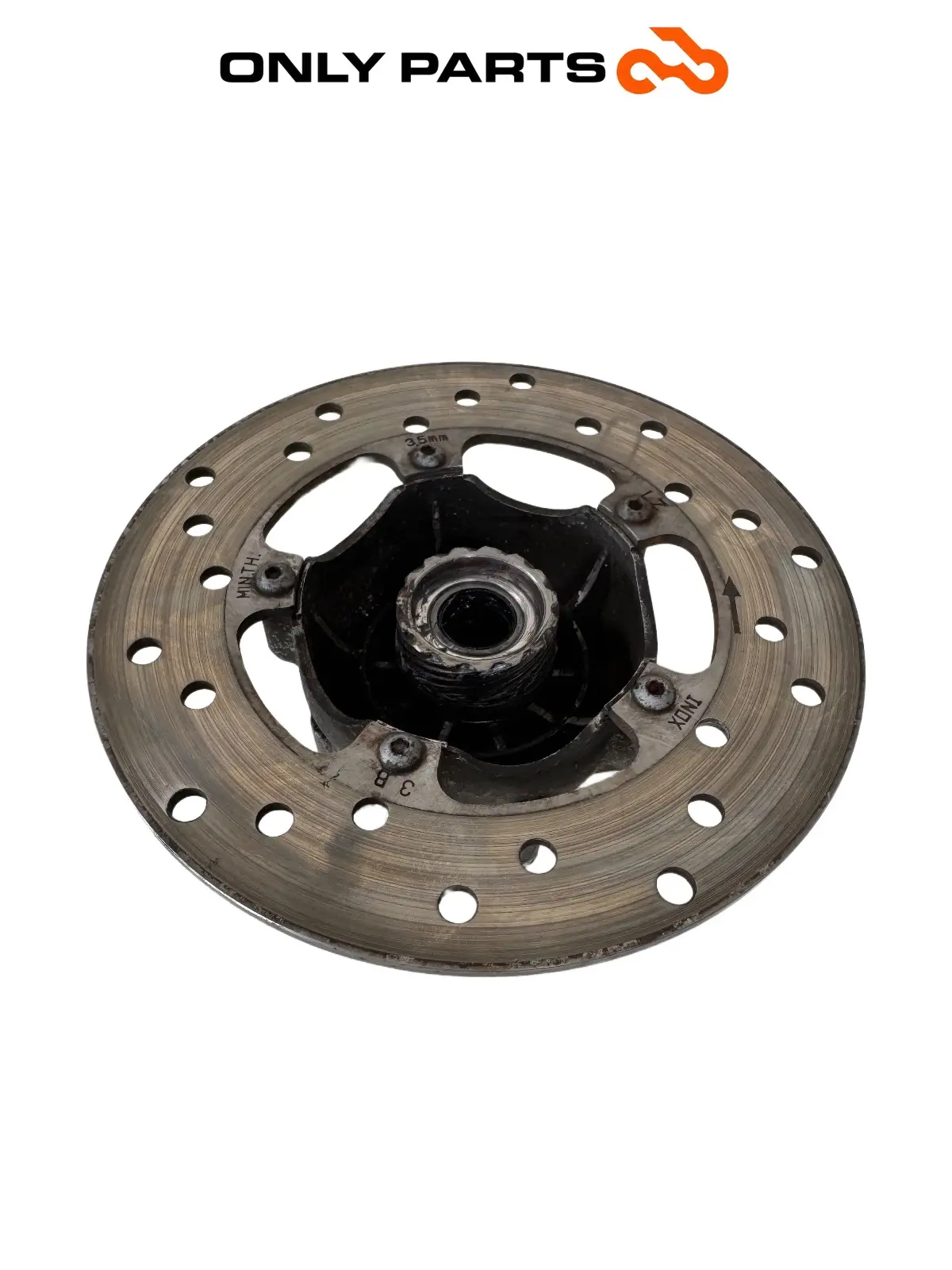 Mozzo ruota + disco freno anteriore Piaggio Vespa Lx 150cc usato — foto reale 8