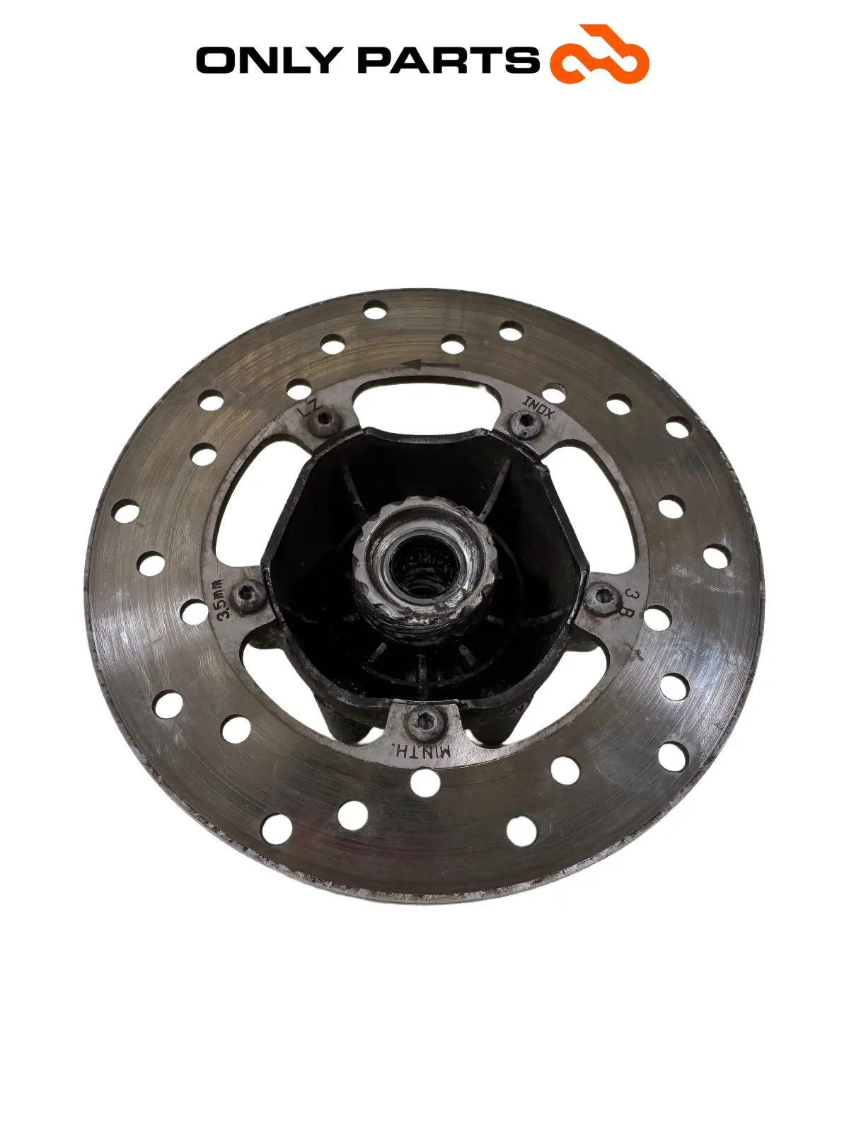 Mozzo ruota + disco freno anteriore Piaggio Vespa Lx 150cc usato — foto reale 9