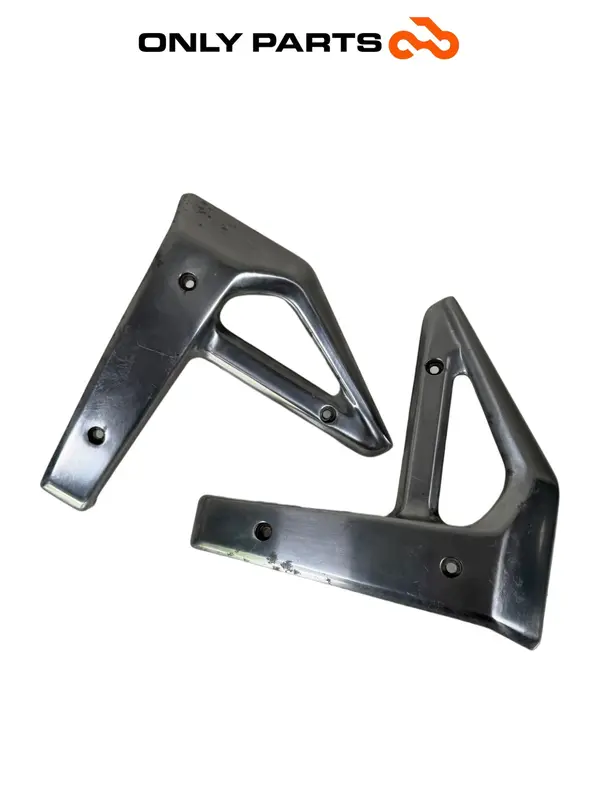 COPPIA FIANCHETTI RADIATORE KAWASAKI ER-5 500 ER5 1997-2006 COVER PARARADIATORE — 2