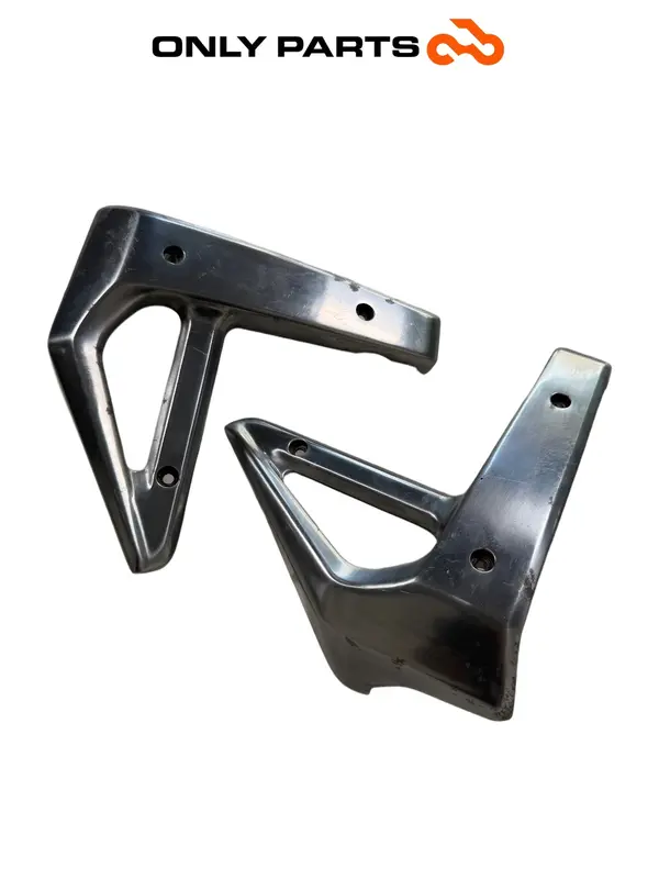 COPPIA FIANCHETTI RADIATORE KAWASAKI ER-5 500 ER5 1997-2006 COVER PARARADIATORE — 3