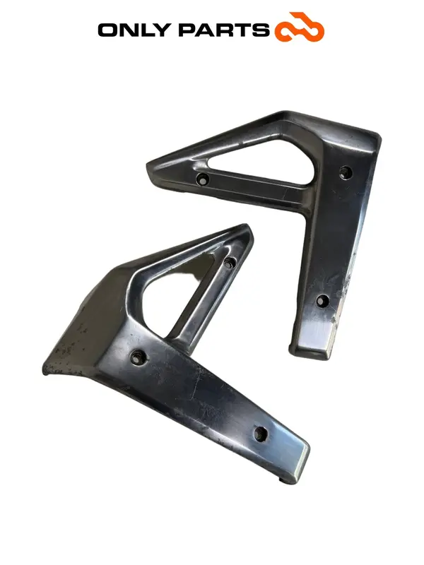 COPPIA FIANCHETTI RADIATORE KAWASAKI ER-5 500 ER5 1997-2006 COVER PARARADIATORE — 4