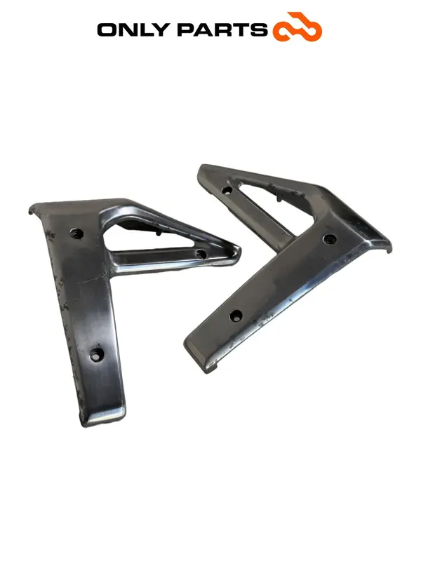 COPPIA FIANCHETTI RADIATORE KAWASAKI ER-5 500 ER5 1997-2006 COVER PARARADIATORE — 5