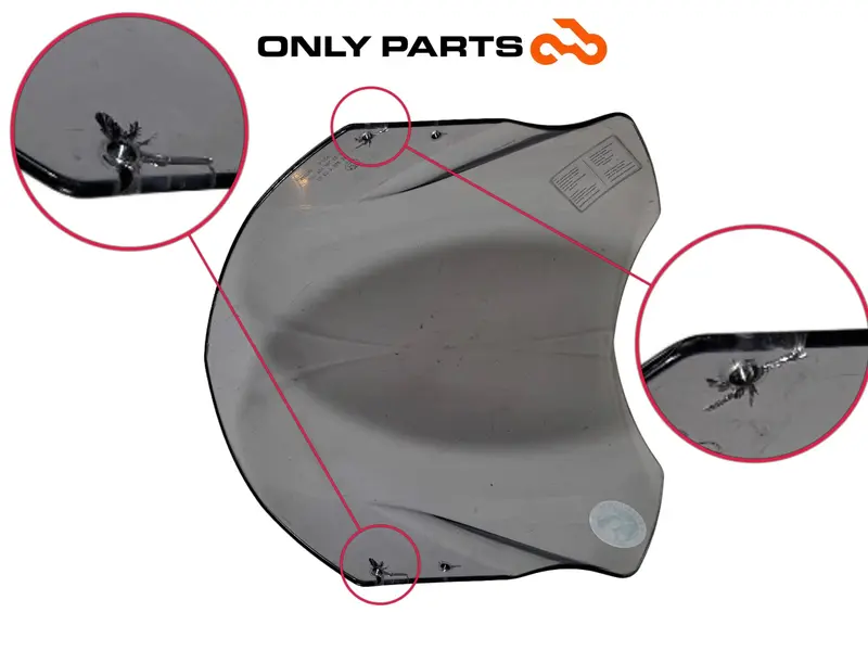 PARABREZZA CUPOLINO TRASPARENTE ORIGINALE BMW F 650 CS 2001 / FRONT WINDSHIELD — 2