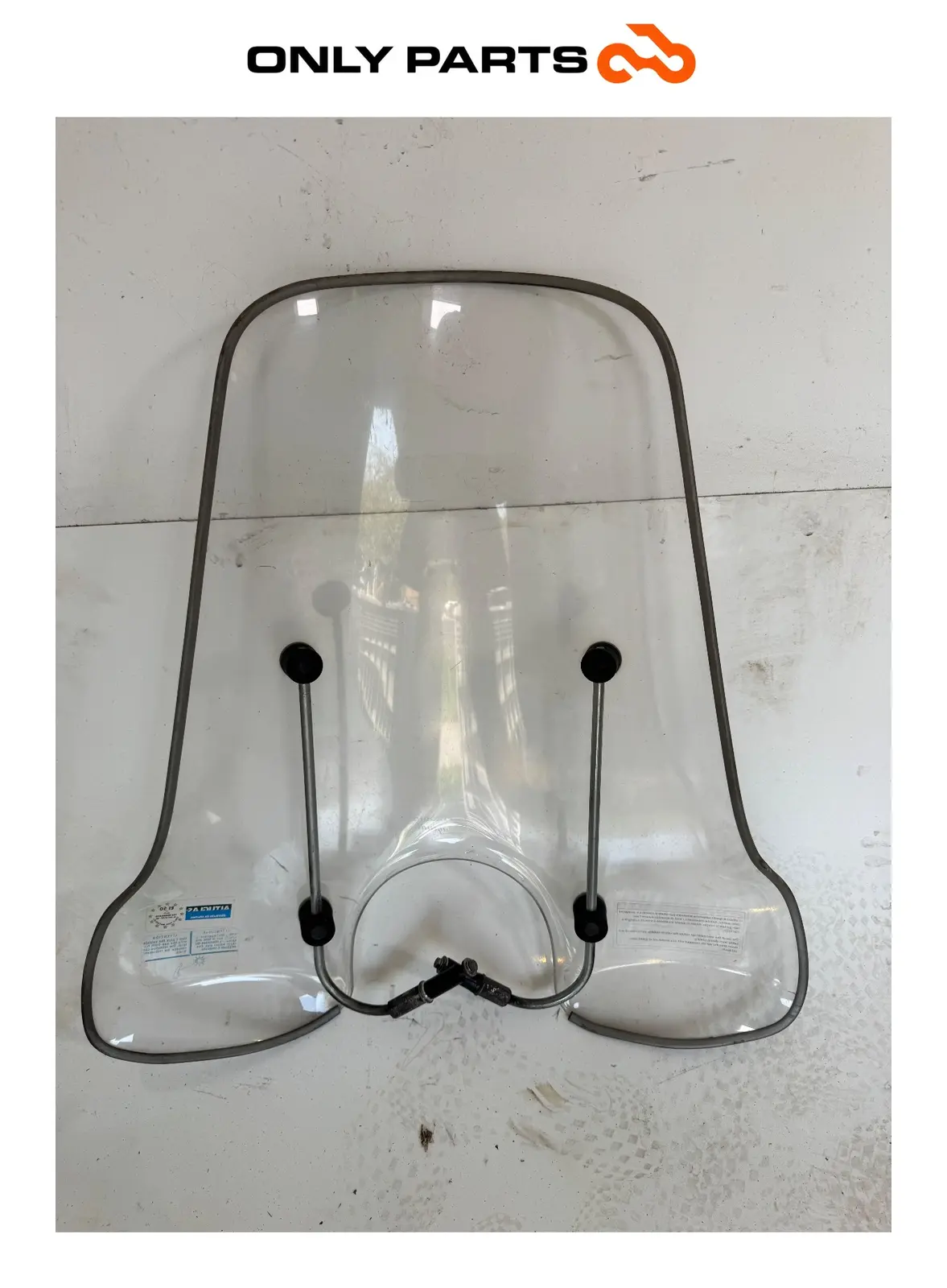 Parabrezza Piaggio Vespa Lx 125cc 2011 Nero usato — foto reale 7