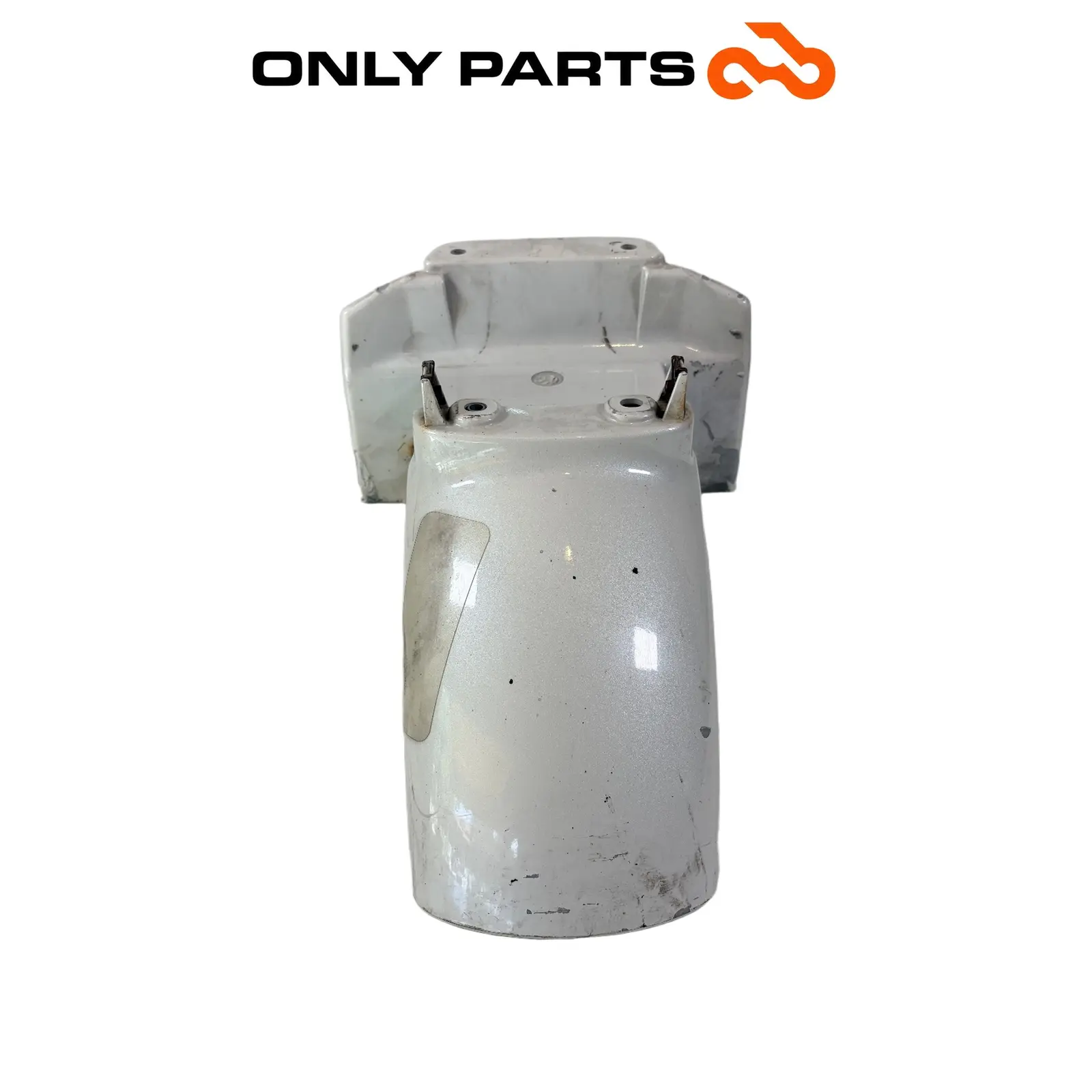 Parafango anteriore Aprilia Scarabeo 300cc 2010 Bianco usato — foto reale 3