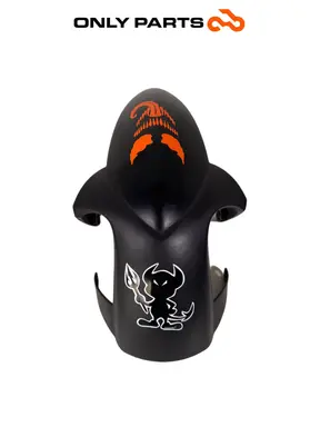 Parafango anteriore KTM Super Duke 990cc 2006 Nero/Arancione usato — foto reale 3