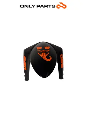 Parafango anteriore KTM Super Duke 990cc 2006 Nero/Arancione usato — foto reale 4
