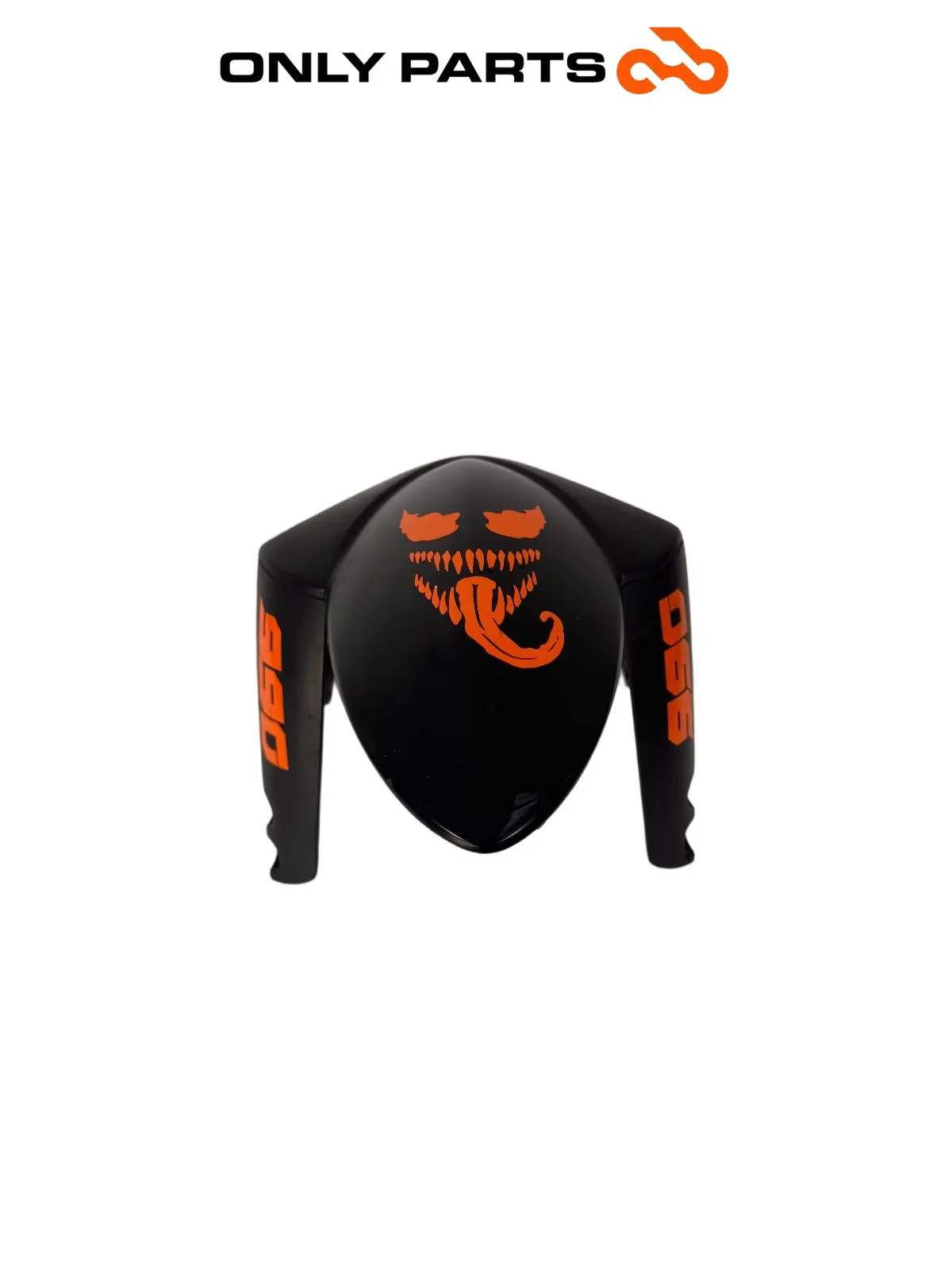 Parafango anteriore KTM Super Duke 990cc 2006 Nero/Arancione usato — foto reale 4