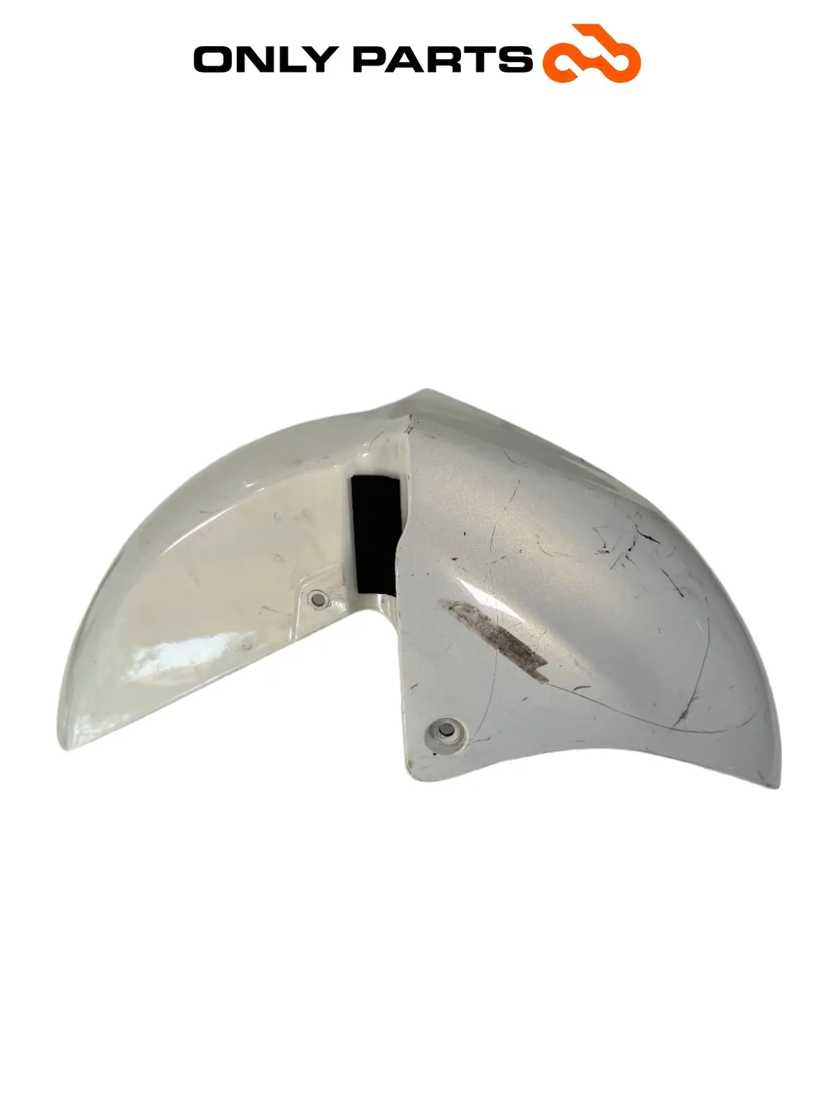 Parafango anteriore Suzuki Burgman 650cc 2010 Bianco usato — foto reale 4
