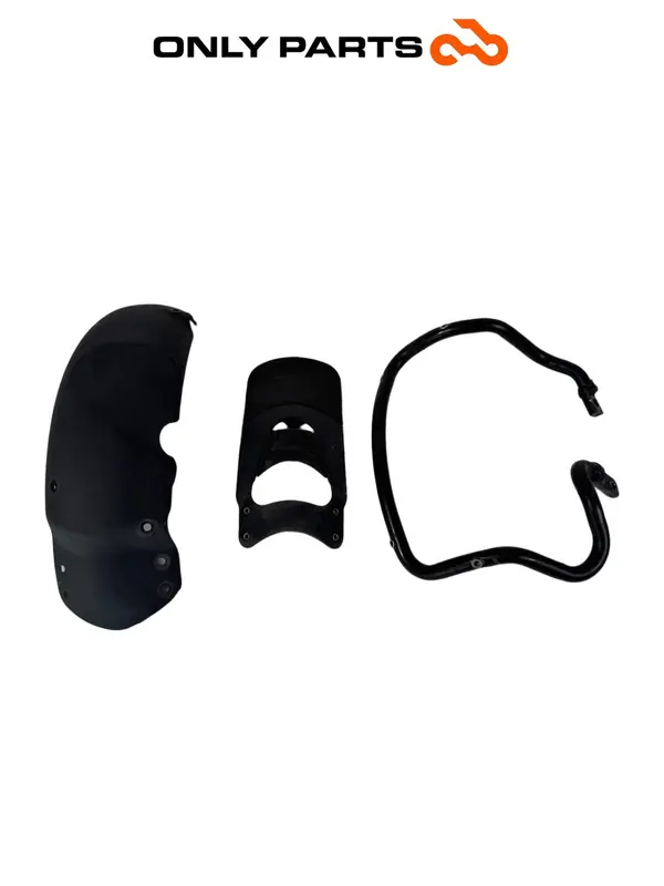 PARAFANGO ANTERIORE SINISTRO SX GRIGIO PIAGGIO MP3 250 2009 / FRONT MUDGUARD OEM — 2