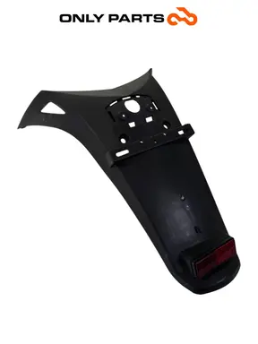 Parafango posteriore con portatarga e catadiottro Kymco People GTi 300 2014 (rear fender) Kymco People GTi 300cc 2014 Bianco usato — foto reale 11