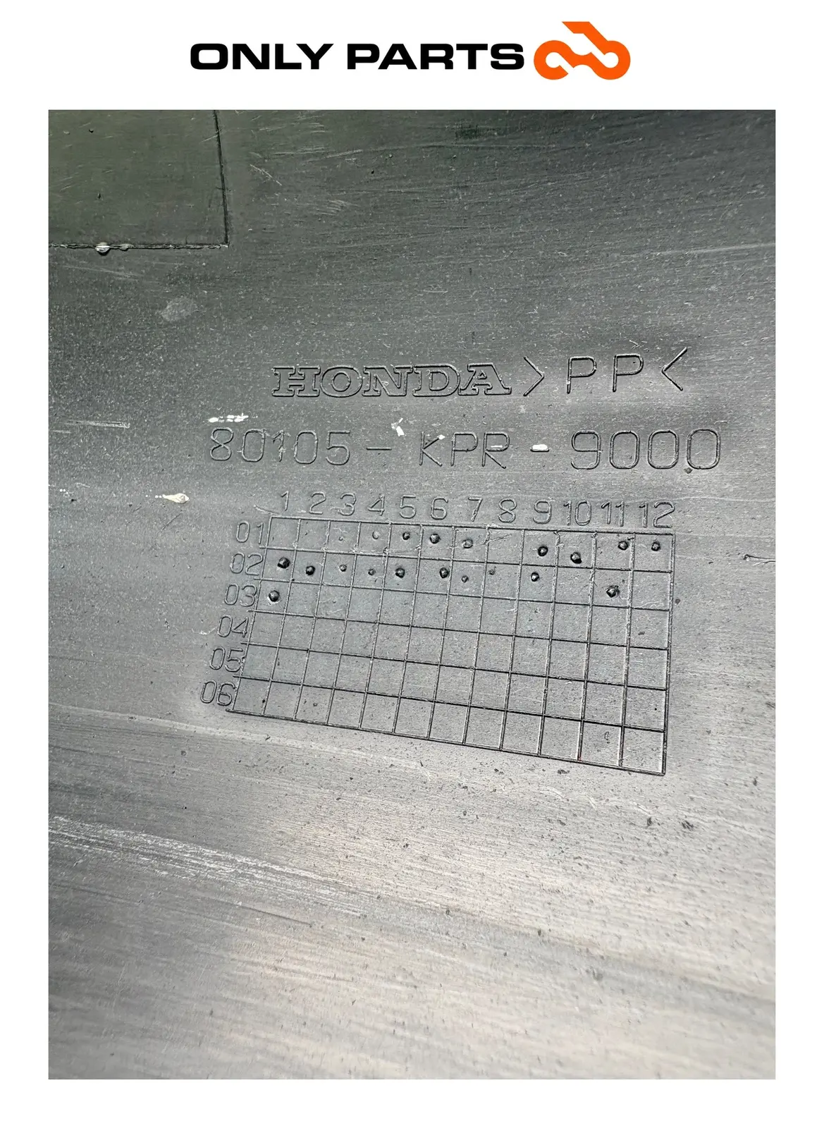 Parafango posteriore interno Honda Sh 150cc 2002 Azzurro usato — foto reale 10