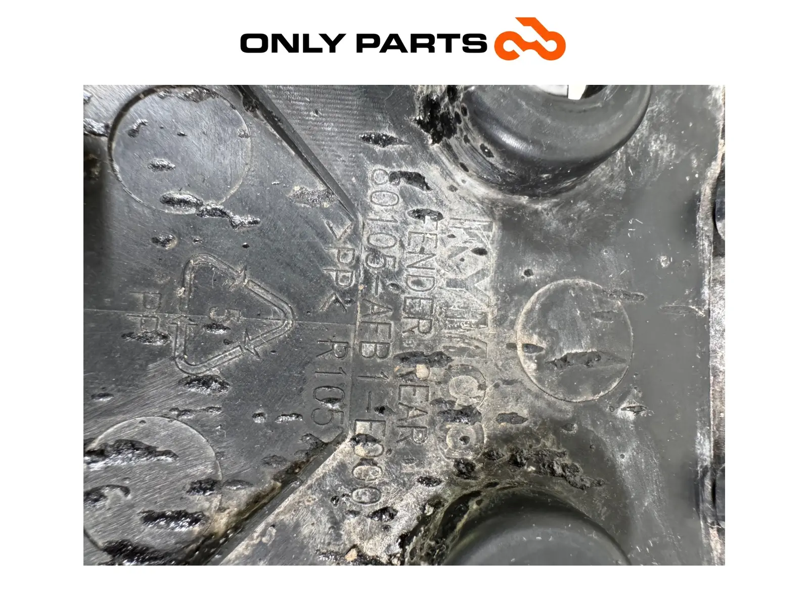 Parafango posteriore + portatarga Kymco People S 300cc 2021 Grigio usato — foto reale 12