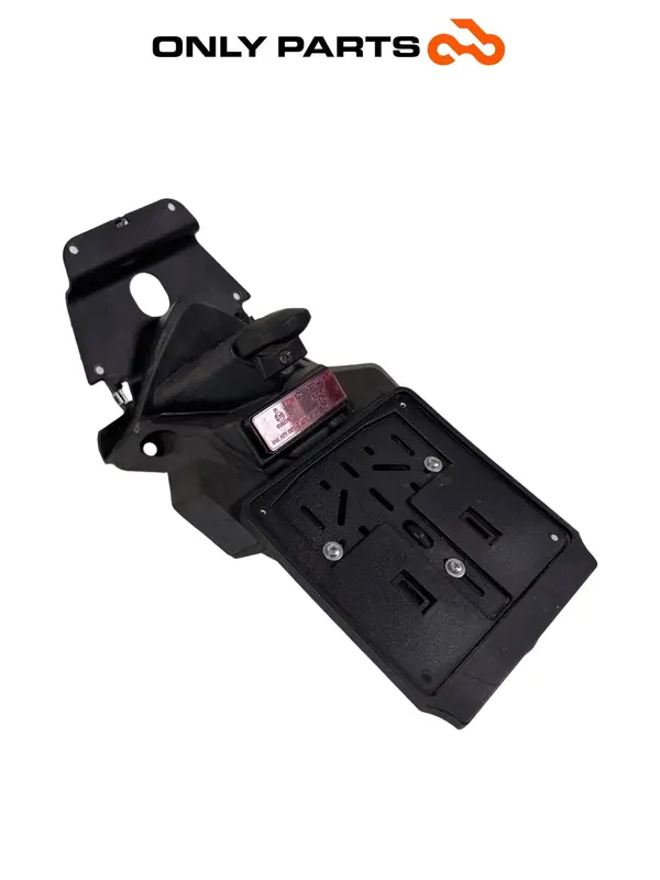 PARAFANGO POSTERIORE PORTATARGA QUADRO 350 S ANNO 2013 NERO REAR MUDGUARD HOLDER