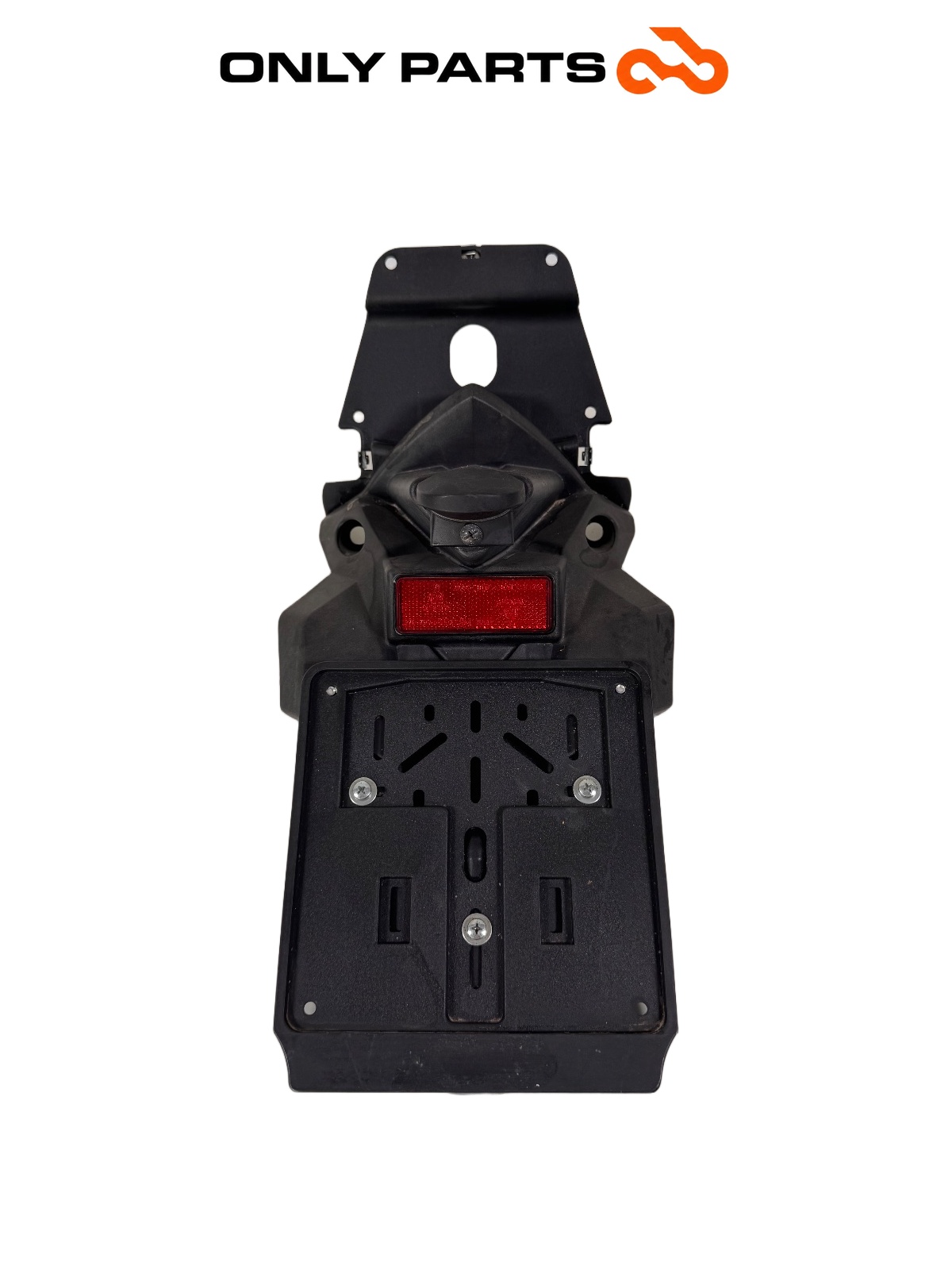 parafango posteriore / portatarga Quadro 350 S 2013 Nero usato — foto reale 4