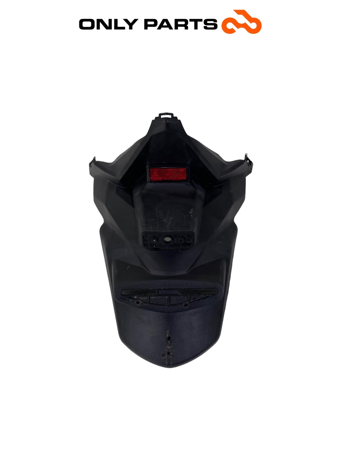 parafango posteriore / portatarga Yamaha X-max 125cc 2014 Grigio opaco usato — foto reale 5