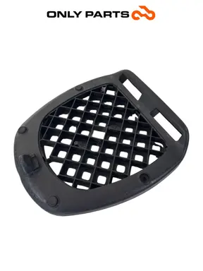 Piastra attacco bauletto portapacchi a nido d'ape Kymco People GTi 300 2014 (top case plate) Kymco People GTi 300cc 2014 Bianco usato — foto reale 5