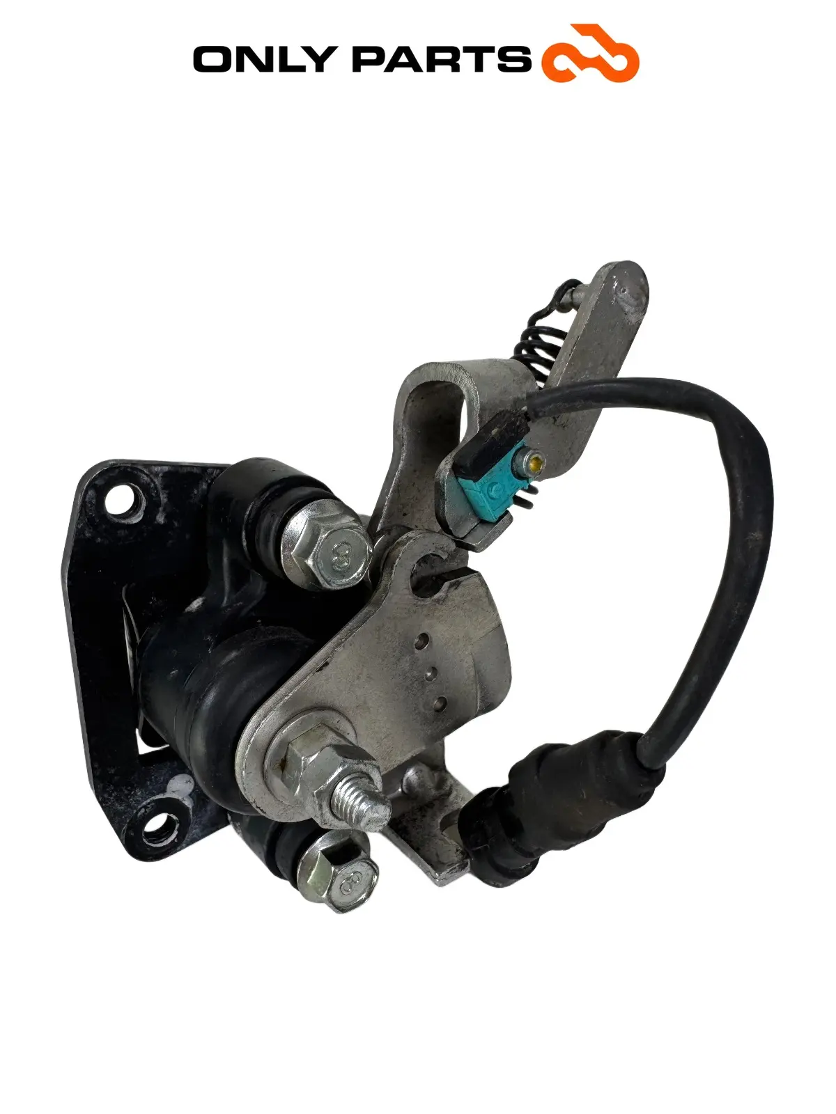 Pinza freno anteriore antirollio stazionamento Piaggio MP3 250cc 2009 Grigio usato — foto reale 11