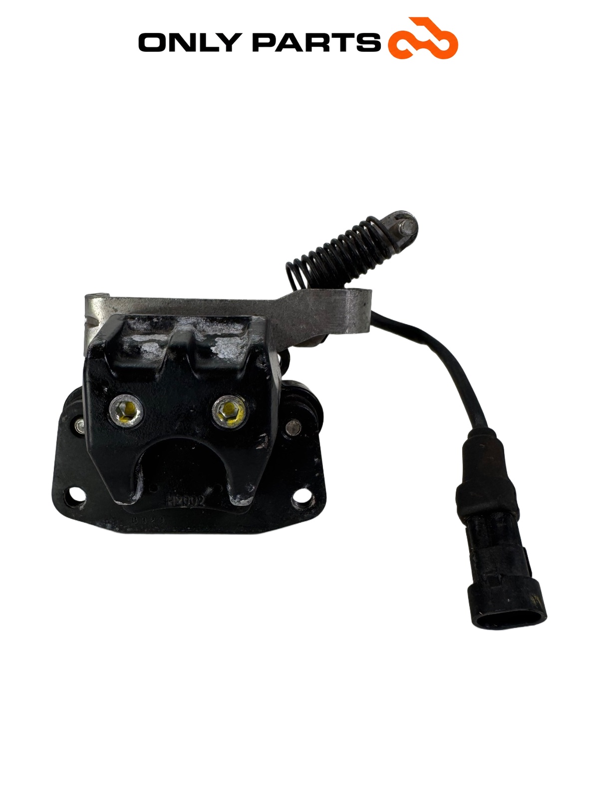 Pinza freno anteriore antirollio stazionamento Piaggio MP3 250cc 2009 Grigio usato — foto reale 2