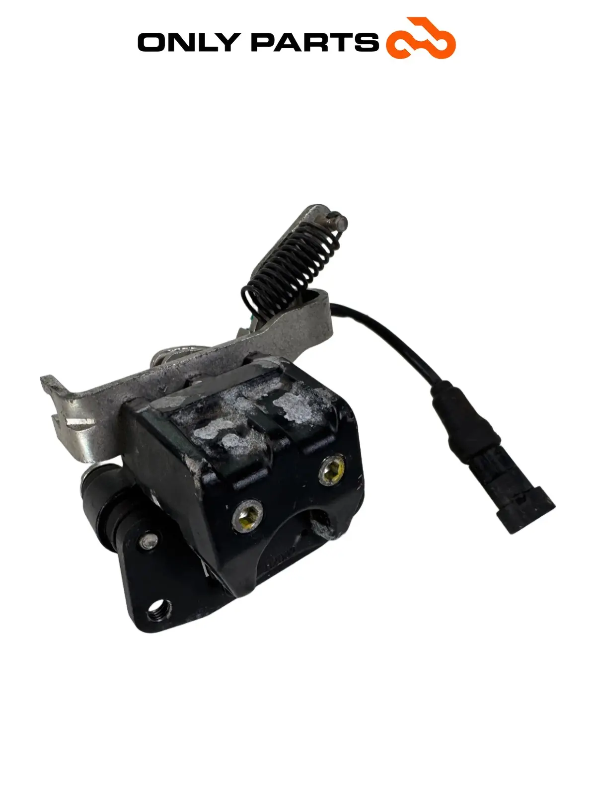 Pinza freno anteriore antirollio stazionamento Piaggio MP3 250cc 2009 Grigio usato — foto reale 7