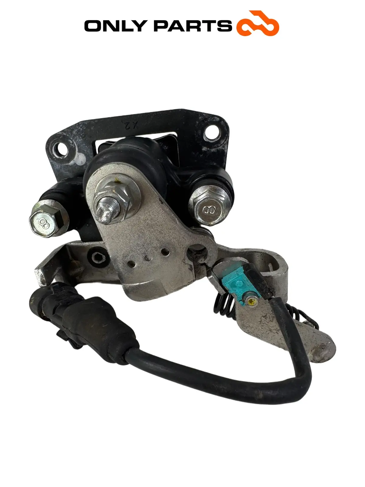 Pinza freno anteriore antirollio stazionamento Piaggio MP3 250cc 2009 Grigio usato — foto reale 9