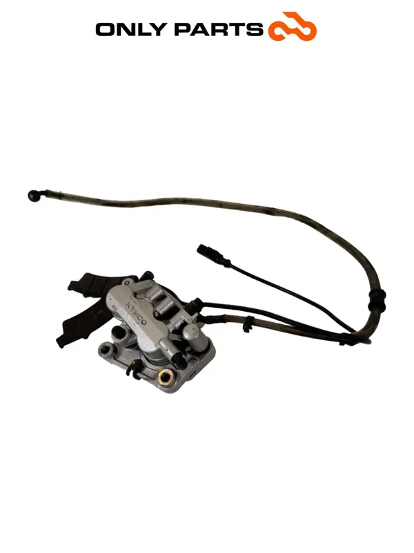 Pinza freno anteriore con supporto, tubo freno e sensore ABS Bosch