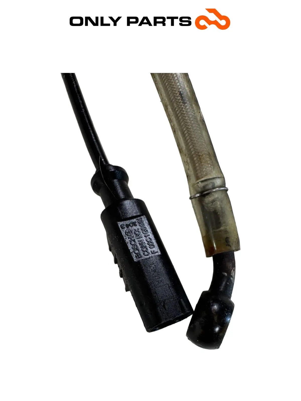 Pinza freno anteriore con supporto, tubo freno e sensore ABS Bosch Kymco People GTi 300cc 2014 Bianco usato — foto reale 12