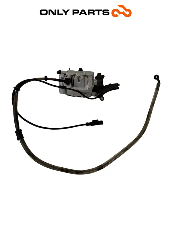 Pinza freno anteriore con supporto, tubo freno e sensore ABS Bosch — 4