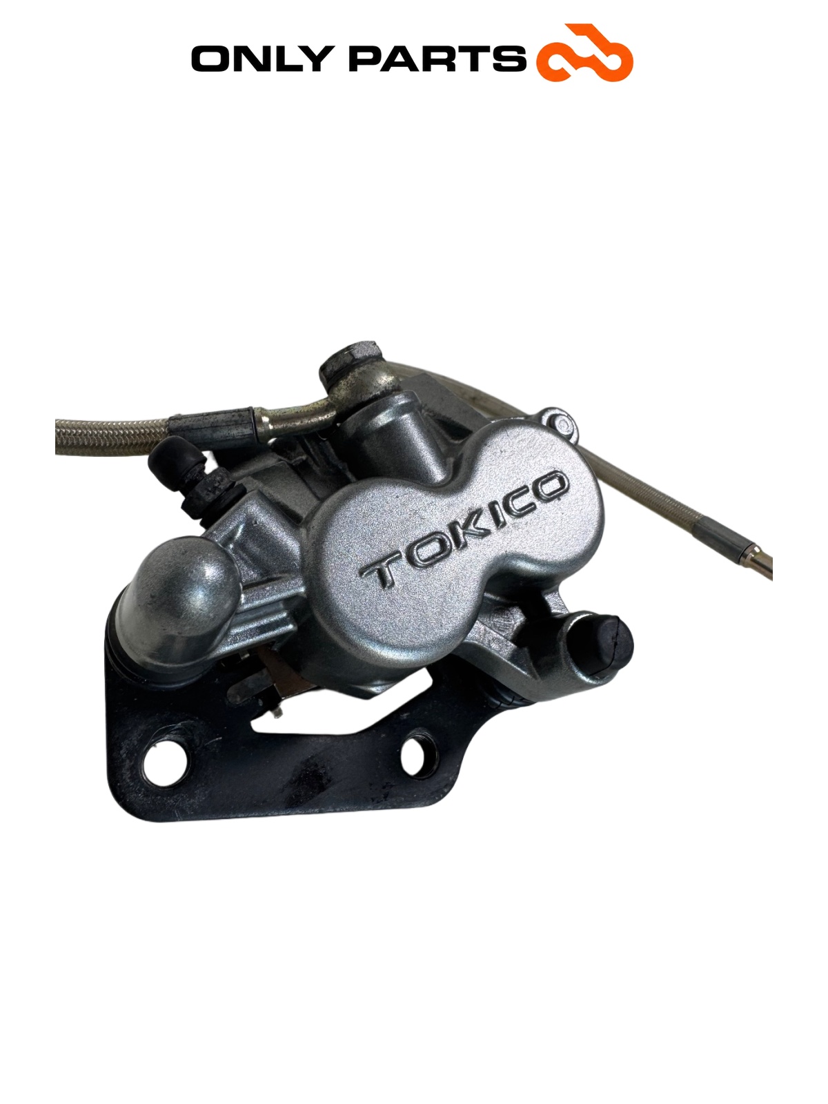 PINZA FRENO ANTERIORE + TUBO KAWASAKI ER-5 500CC 2002 TOKICO FRONT BRAKE CALIPER — 2