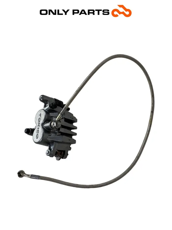 PINZA FRENO ANTERIORE + TUBO KAWASAKI ER-5 500CC 2002 TOKICO FRONT BRAKE CALIPER — 4