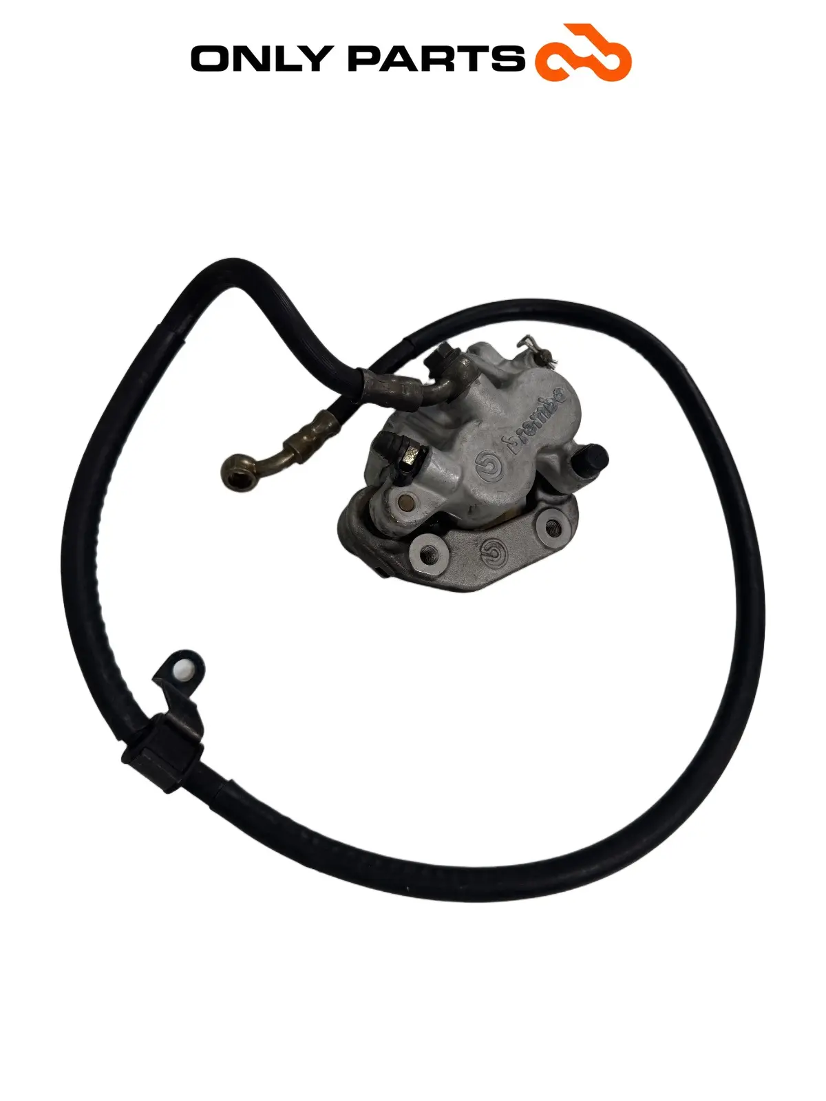 pinza freno anteriore + tubo freno Mbk Skyliner  125cc 1999 Blu usato — foto reale 4