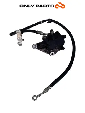 Pinza freno anteriore Yamaha X-max 125cc 2014 Grigio opaco usato — foto reale 3