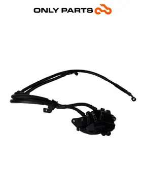 Pinza freno posteriore + staffa e tubi Honda PCX 125cc 2011 Grigio usato — foto reale 2